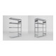 Set Fachboden-Anbauregal S3 CLIP + Fachbodenregal S3 CLIP