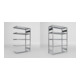 Set Fachboden-Anbauregal S3 CLIP + Fachbodenregal S3 CLIP