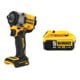 Set DeWalt 18V XR Akku-Schlagschrauber, 1/2" + DeWalt 18,0V / 5,0 Ah Ersatz-Akku