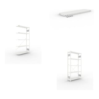 Set S3 CLIP 150 Anbauregal + CLIP 150 Zusatzboden + S3 CLIP 150 Grundregal