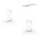 Set S3 CLIP 150 Anbauregal + CLIP 150 Zusatzboden + S3 CLIP 150 Grundregal