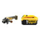 Set DeWalt Akku-Winkelschleifer 125 mm 18 V + DeWalt 18,0V / 5,0 Ah Ersatz-Akku-1