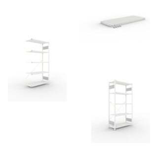 Set S3 CLIP 150 Anbauregal + CLIP 150 Zusatzboden + S3 CLIP 150 Grundregal