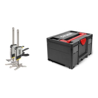 Set Stanley Einhand-Montagewerkzeug Tradelift Set + STIER Systainer³ III Black Edition