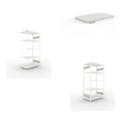Set S3 CLIP 150 Anbauregal + CLIP 150 Zusatzboden + S3 CLIP 150 Grundregal
