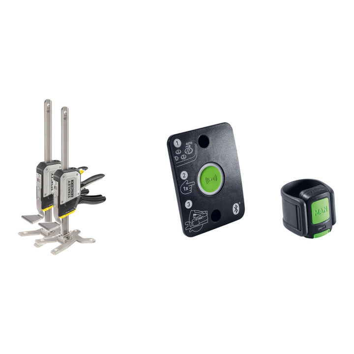Set Stanley Einhand-Montagewerkzeug Tradelift Set + Festool Fernbedienung CT-F I/M-Set