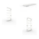 Set S3 CLIP 150 Anbauregal + CLIP 150 Zusatzboden + S3 CLIP 150 Grundregal