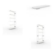 Set S3 CLIP 150 Anbauregal + CLIP 150 Zusatzboden + S3 CLIP 150 Grundregal