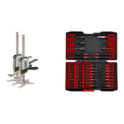 Set Stanley Einhand-Montagewerkzeug Tradelift Set + STIER Torsions-Bitsatz 42-teilig