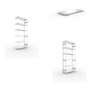 Set META-Regalbau GmbH & Steckregal S3 V150 AF 2500x1000x400 mm vzk +...