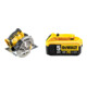 Set Dewalt Akku-Kombopack 18V, DCS570 DCS334 + DeWalt 18,0V / 5,0 Ah Ersatz-Akku