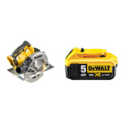 Set Dewalt Akku-Kombopack 18V, DCS570 DCS334 + DeWalt 18,0V / 5,0 Ah Ersatz-Akku
