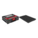 Set STIER Systainer³ I Black Edition + Deckelpolster genoppt für Systainer³, T-Loc, Classic-1