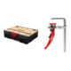 Set STIER Systainer® T-LOC MFT BLACK-Edition + Ganzstahl-Hebelzwinge SHZ 160/60