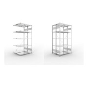 Set META-Regalbau GmbH& Co. KG S3 CLIP 150 DAR 2000 x 1000 x 400 vzk kpl. mit...