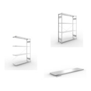 Set META-Regalbau GmbH& Co. KG S3 CLIP 200 AR 2000x1500x400 mm in verzinkt...