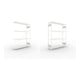 Set META-Regalbau GmbH& Co. KG S3 CLIP 200 AR 2000x1500x400 RAL 7035 mit 4...