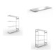 Set META-Regalbau GmbH& Co. KG S3 CLIP 200 AR 2000x1500x500 mm in verzinkt...