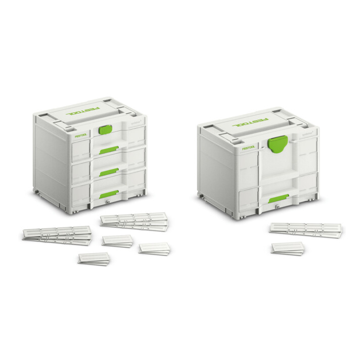 Set Festool Sortainer³ SYS3-SORT/3 M 337 + Festool Systainer³ SYS3-COMBI M 287