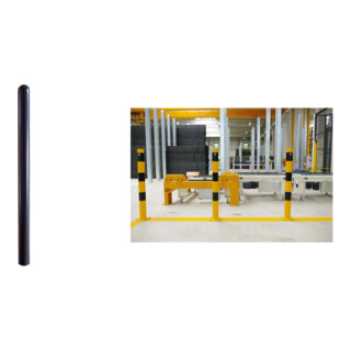 Set Schake Absperrpfosten Typ 4701FUH, 70x70mm, umlegbar, herausnehmbar + Dreikantschl ssel M 12, Standard + Grauguss-Univ.-Schl ssel z.Absperrpf. m.Feuerw.-V. + BefestigungsschraubensatzTyp 1 + Bodenh lse zum Einbetonieren