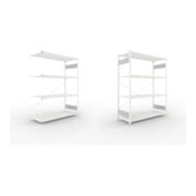Set META-Regalbau GmbH& Co. KG S3 CLIP 200 AR 2000x1500x600 RAL 7035  mit 4...