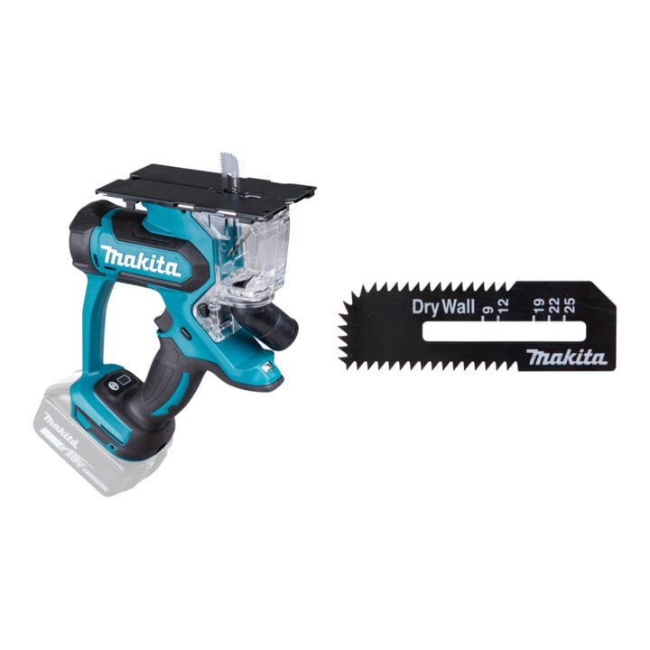 Set Makita Scie sans fil pour plaques de plâtre DSD180Z + Lame de scie pour plaques de plâtre B-49703-10