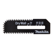 Set Makita Akku-Gipskartonsäge DSD180Z + Trockenbausägebl Gipskart B-49703-10