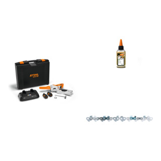 Set Stihl Akku-Gehölzschneider GTA 40 + Multioil Bio 50 ml + Sägekette 1/4"