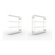 Set META-Regalbau GmbH& Co. KG S3 CLIP 200 AR 2000x1700x400 RAL 7035  mit 4...