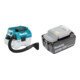 Set Makita Akku-Staubsauger 18 V DVC750LZX3 + Akku-BL1850B Li 18,0V 5.0Ah-1