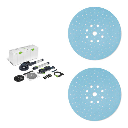 Set Festool LHS 2 225 EQI-Plus Planex+STF D225 P120+ STF D225 P80+SFT D225 P99