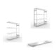Set META-Regalbau GmbH& Co. KG S3 CLIP 200 AR 2000x1700x500 mm in verzinkt...