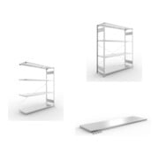 Set META-Regalbau GmbH& Co. KG S3 CLIP 200 AR 2000x1700x500 mm in verzinkt...