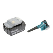 Set Makita: Akku 18V 5,0Ah BL1850B + Akku-Gebläse DUB185Z