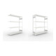 Set META-Regalbau GmbH& Co. KG S3 CLIP 200 AR 2000x1700x500 RAL 7035 mit 4...