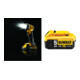 Set DeWalt LED Akku-Lampe DCL040 (Solo Version) + DeWalt 18,0V / 5,0 Ah Ersatz-Akku-1