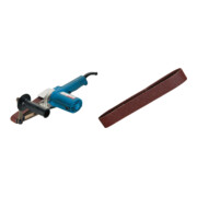 Set MAKITA Bandfeile 9031 + Schleifband 30x533mm K80 P-00103