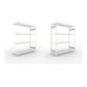 Set META-Regalbau GmbH& Co. KG S3 CLIP 200 AR 2000x1700x600 RAL 7035  mit 4...