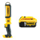 Set DeWalt 18,0 V Akku-LED-Lampe DCL050-XJ + Ersatz-Akku DCB184-XJ-1