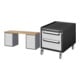 Set STIER Werkbank Premium mit 10 Schubladen BxTxH 2000x700x840mm +...