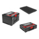 Set STIER Systainer³ I + III Black Edition +Deckelpolster für T-Loc/Classic-1