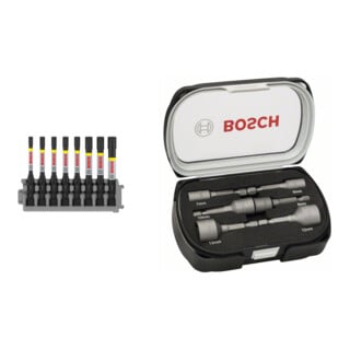 Set Makita Schlagschrauber DTW1002Z 18V + Bosch Bit- & Stecknuss-Set 14-tlg.