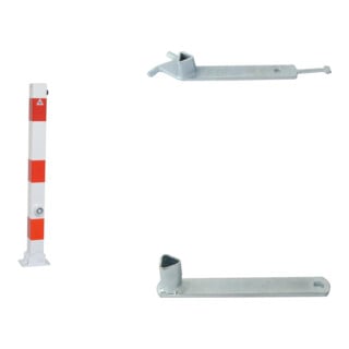 Set Schake Absperrpfosten Typ 470FUKH + Dreikantschlssel M 12 + Grauguss-Univ.-Schlssel