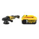 Set DeWalt 18 Volt Akku-Exzenterpolierer (bürstenlos), Basisversion + Ersatz-Akku DCB184-XJ-1