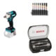 Set Makita Schlagschrauber DTW300Z 18V + Bosch Bit- & Stecknuss-Set 14-tlg.