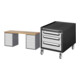 Set STIER Werkbank Premium mit 10 Schubladen BxTxH 2000x700x890mm +...