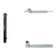 Set Schake Absperrpfosten Typ 473FUHB umlegbar + Dreikantverschluß zum...-1