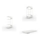 Set S3 CLIP 230 Anbauregal 2000x1000x500 mm in RAL 7035 mit 6 Böden + Fachboden MS 230 CLIP 1000x500 mm grau + S3 CLIP 230 Grundregal 2000x1000x500 mm in RAL 7035 mit 6 Böden