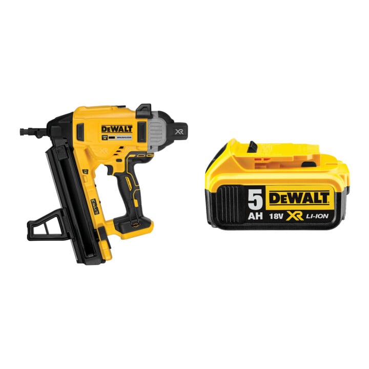 Set DeWalt Akku-Betonnagler, 18V, Basisv. + Ersatz-Akku DCB184-XJ