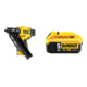 Set Dewalt Akku-Nagler Einzelauslösung, 18V + Ersatz-Akku DCB184-XJ-1